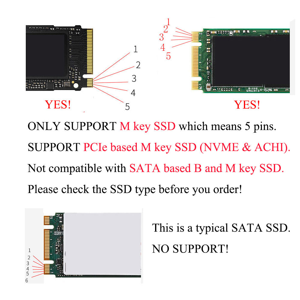 M.2 NVME Macbook SSD Convert Adapter for Upgraded MacBook Air Pro Retina Mid 2013-2017, A1465 A1466 A1398 A1502